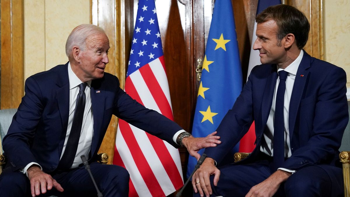EEUU y Francia sellan su reconciliación en Roma: Biden admite su "torpeza" con Macron