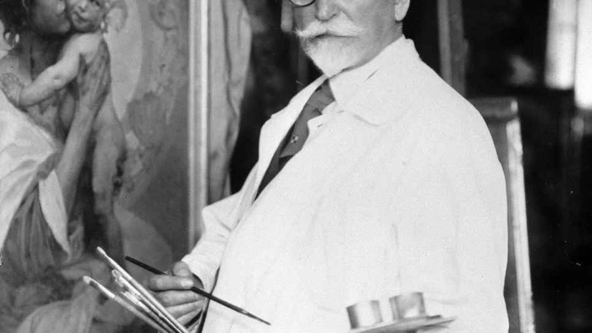 Alphonse Mucha: el padre del cartelismo 'art nouveau' que fue torturado por los nazis