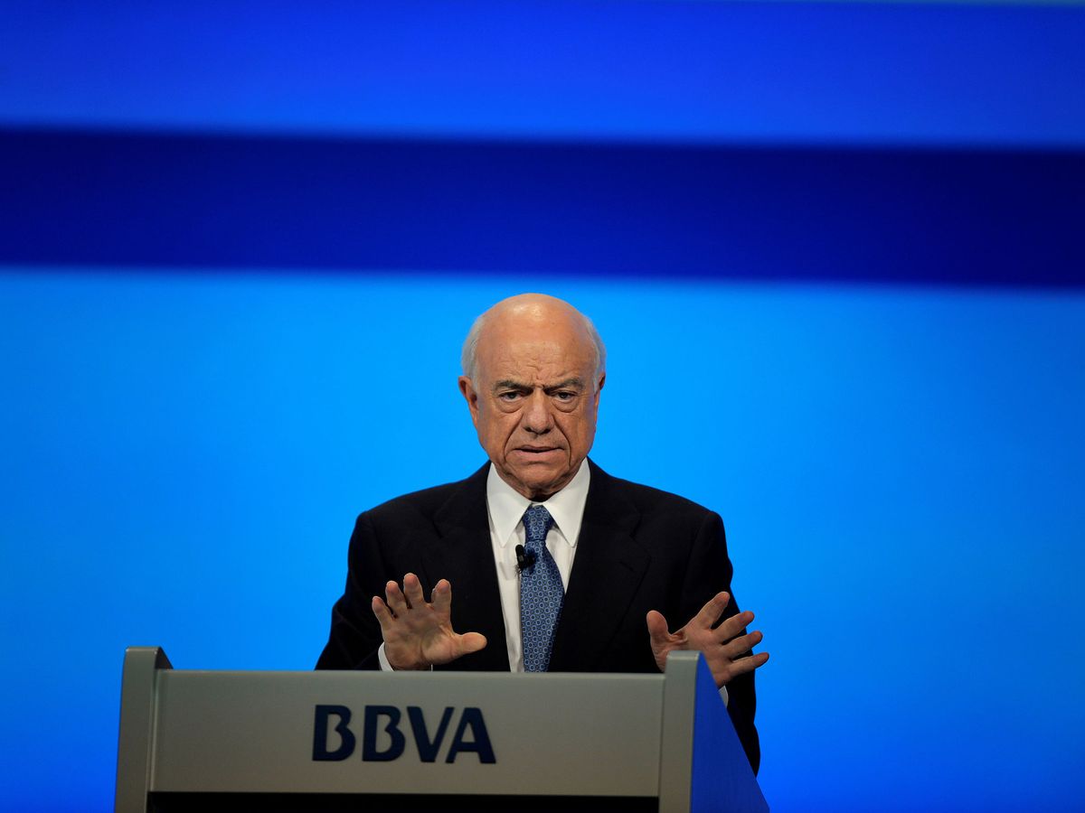 Foto: El expresidente de BBVA, Francisco González (Reuters)