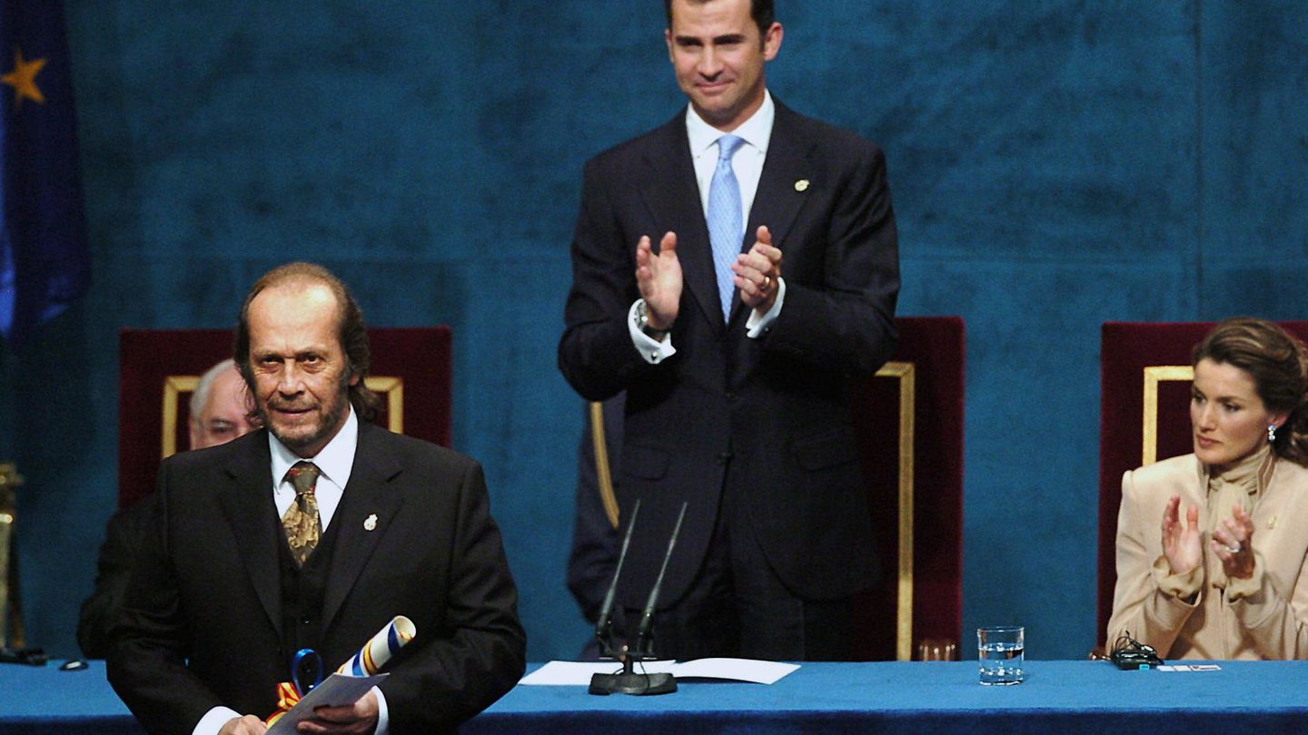 Paco de Lucía tras recibir el Premio Príncipe de Asturias