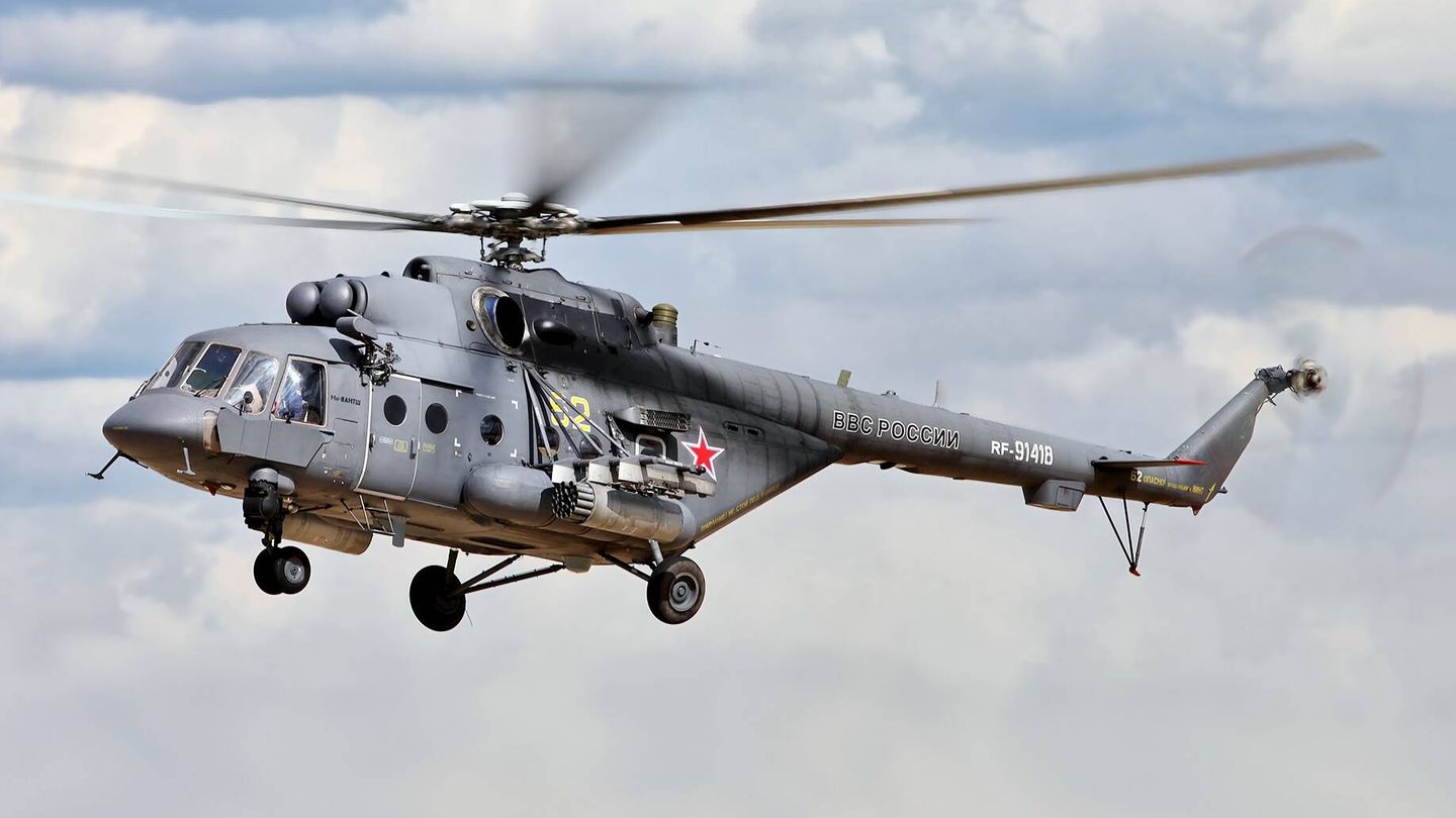 Helicóptero de transporte Mil Mi-17. (Vitaly V. Kuzmin)