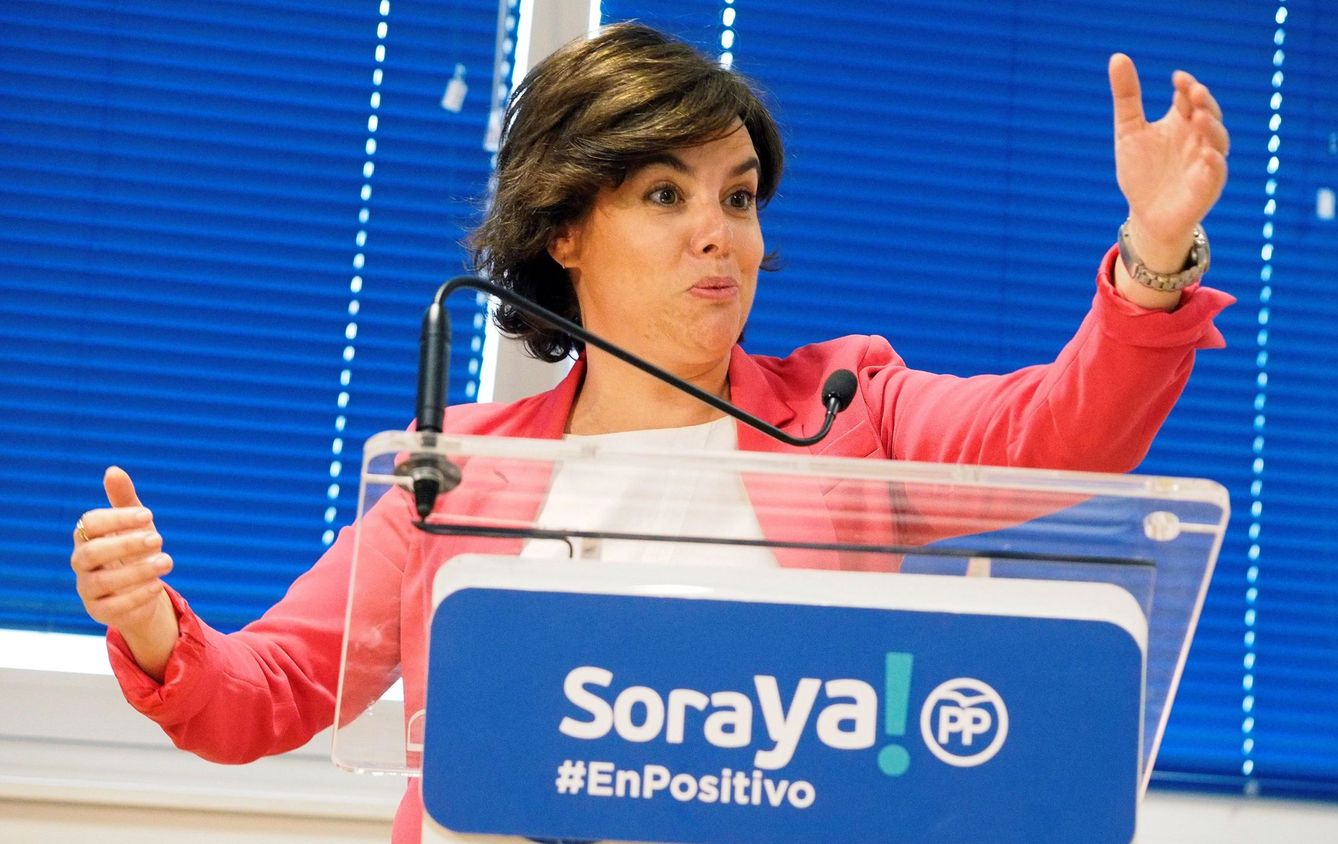 Soraya Sáenz de Santamaría. (EFE)
