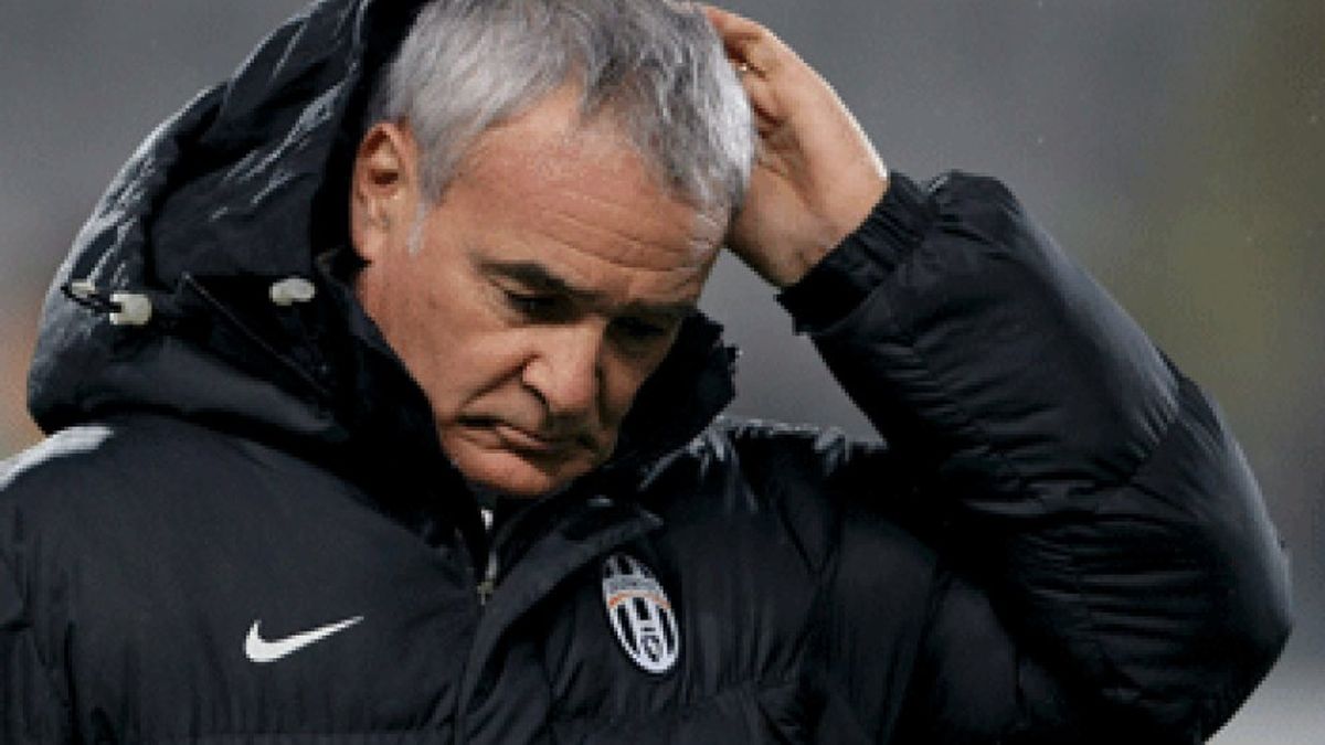 Claudio Ranieri, destituído como técnico de la Juventus