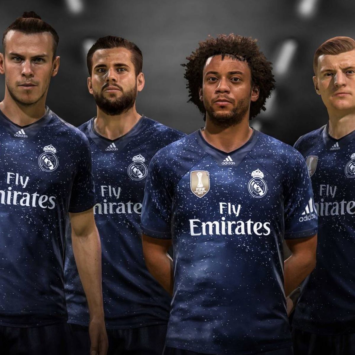camiseta 'virtual' del Real Madrid para ingresar 305 en comercial