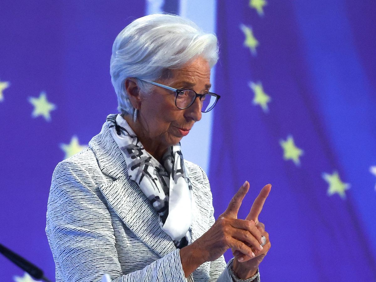 Foto: Christine Lagarde, presidenta del BCE. (Reuters/ Kai Pfaffenbach)