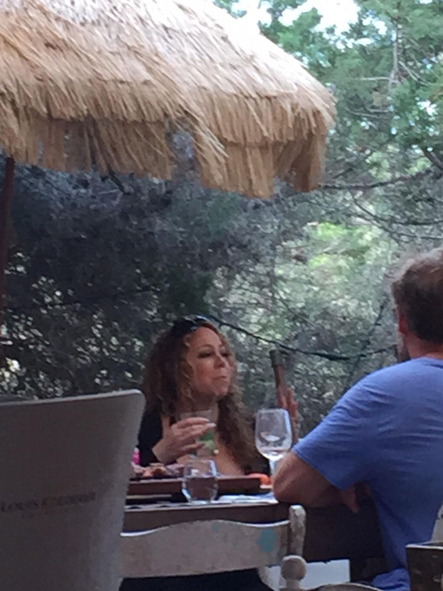 Mariah Carey disfrutó de una comida en Formentera (Vanitatis)