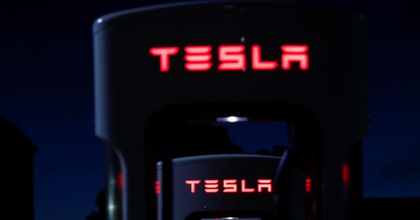 Foto: Supercargadores de Tesla. (Reuters)