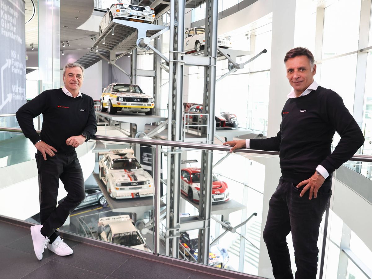 Foto: Carlos Sainz y Lucas Cruz siguen juntos en el Dakar, ahora con Audi y un innovador proyecto