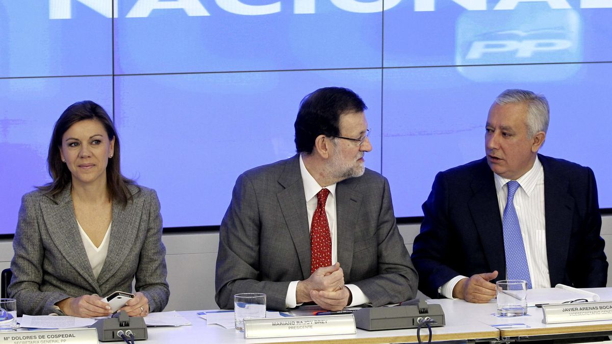 Rajoy se guarda el anuncio de su candidato ante el PP: "Hasta el 7 de abril hay tiempo"