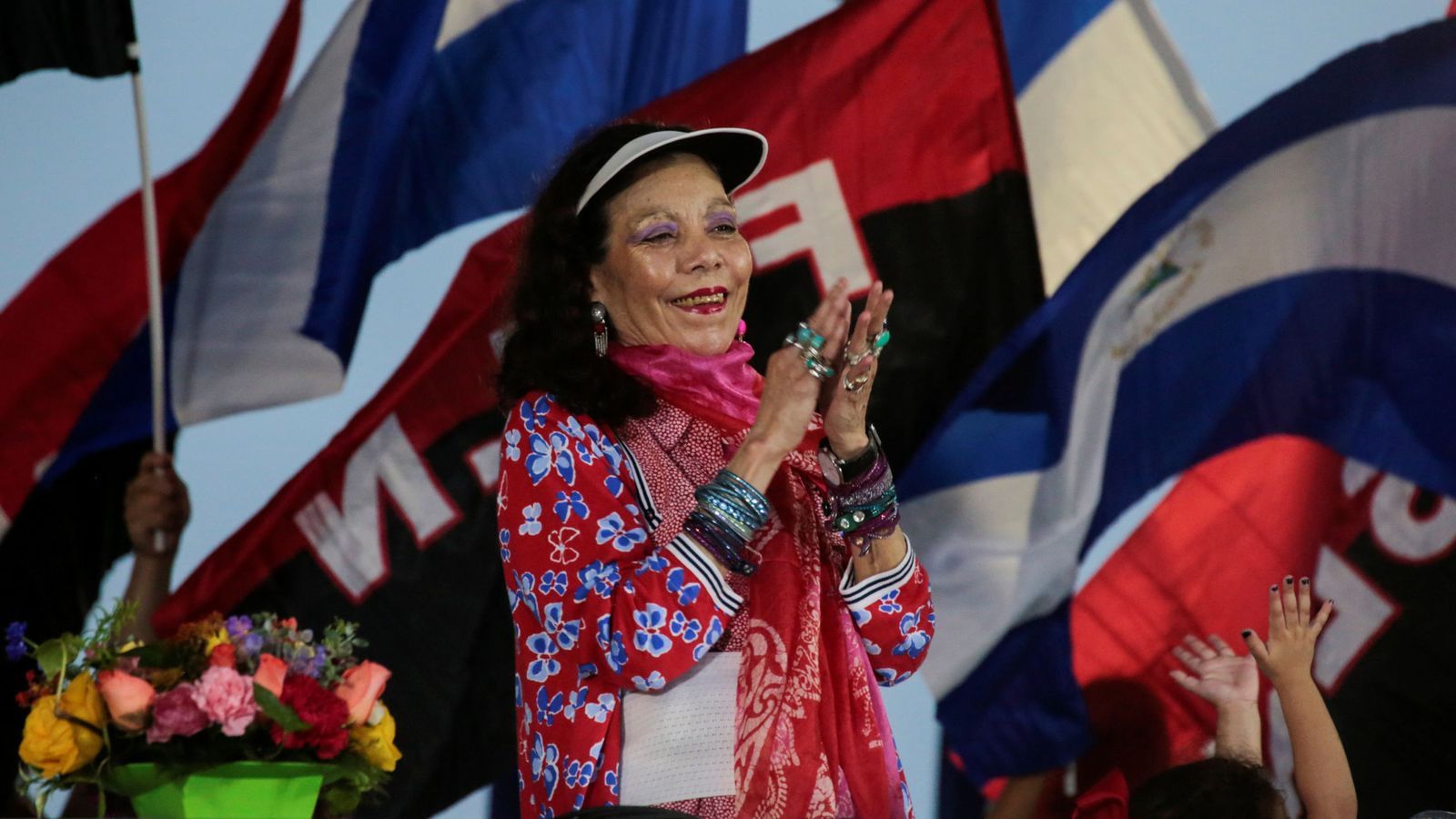 Rosario Murillo, vicepresidenta de Nicaragua. (Reuters)