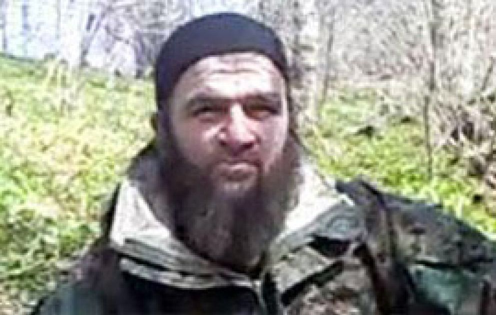 Foto: El líder rebelde checheno Doku Umarov se atribuye el atentado de Moscú