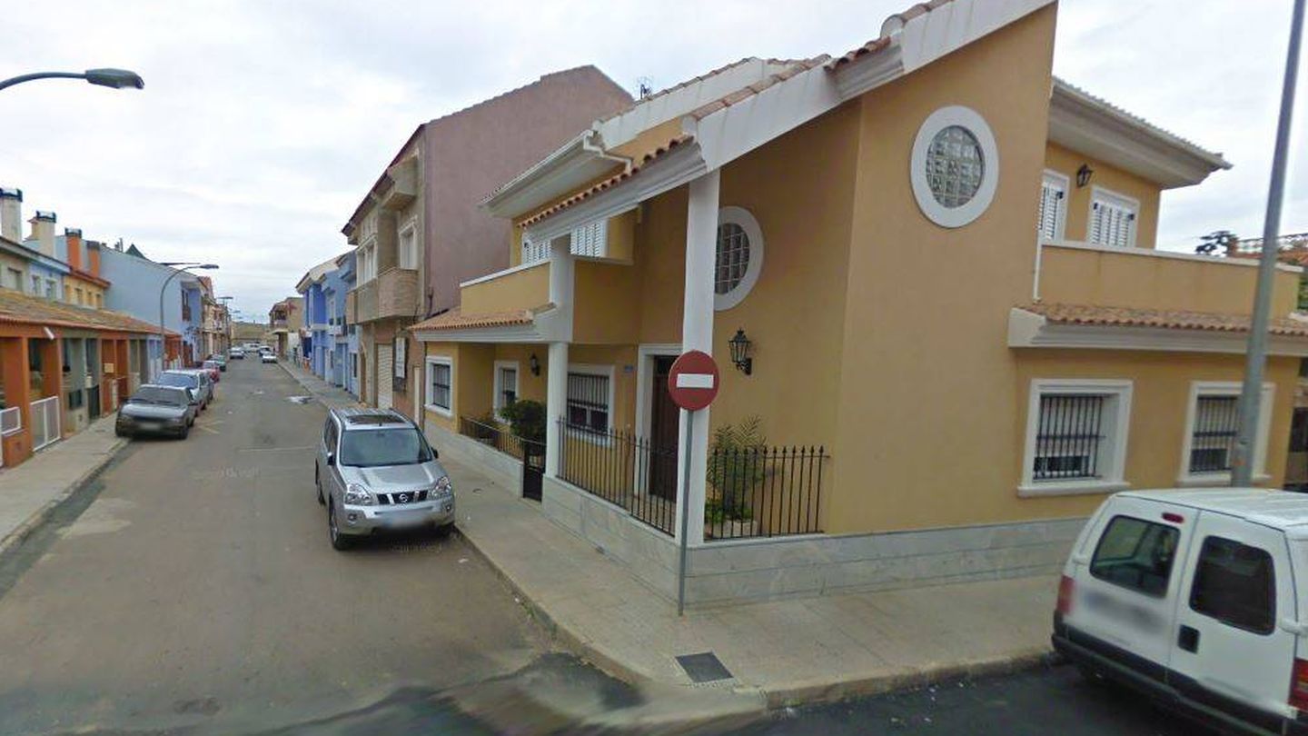 Calle en la que se produjo el accidente en el municipio de Cartagena. (Google Maps)