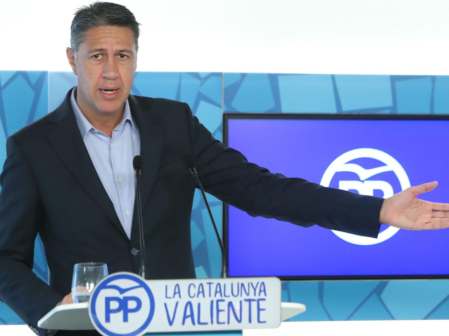 El líder del PPC, Xavier García Albiol. (EFE)
