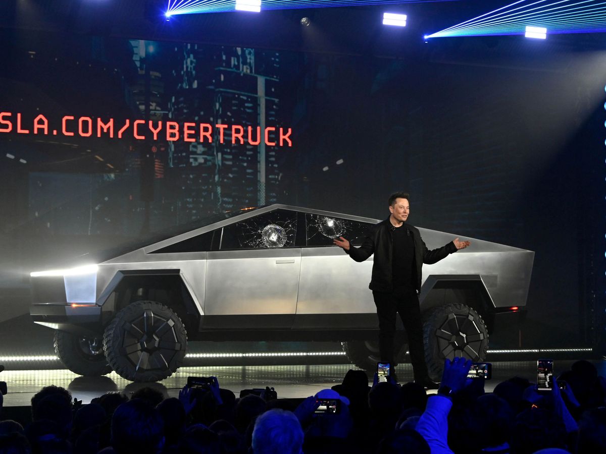 Foto: Elon Musk, en la presentación del Cybertruck de Tesla. (Reuters)
