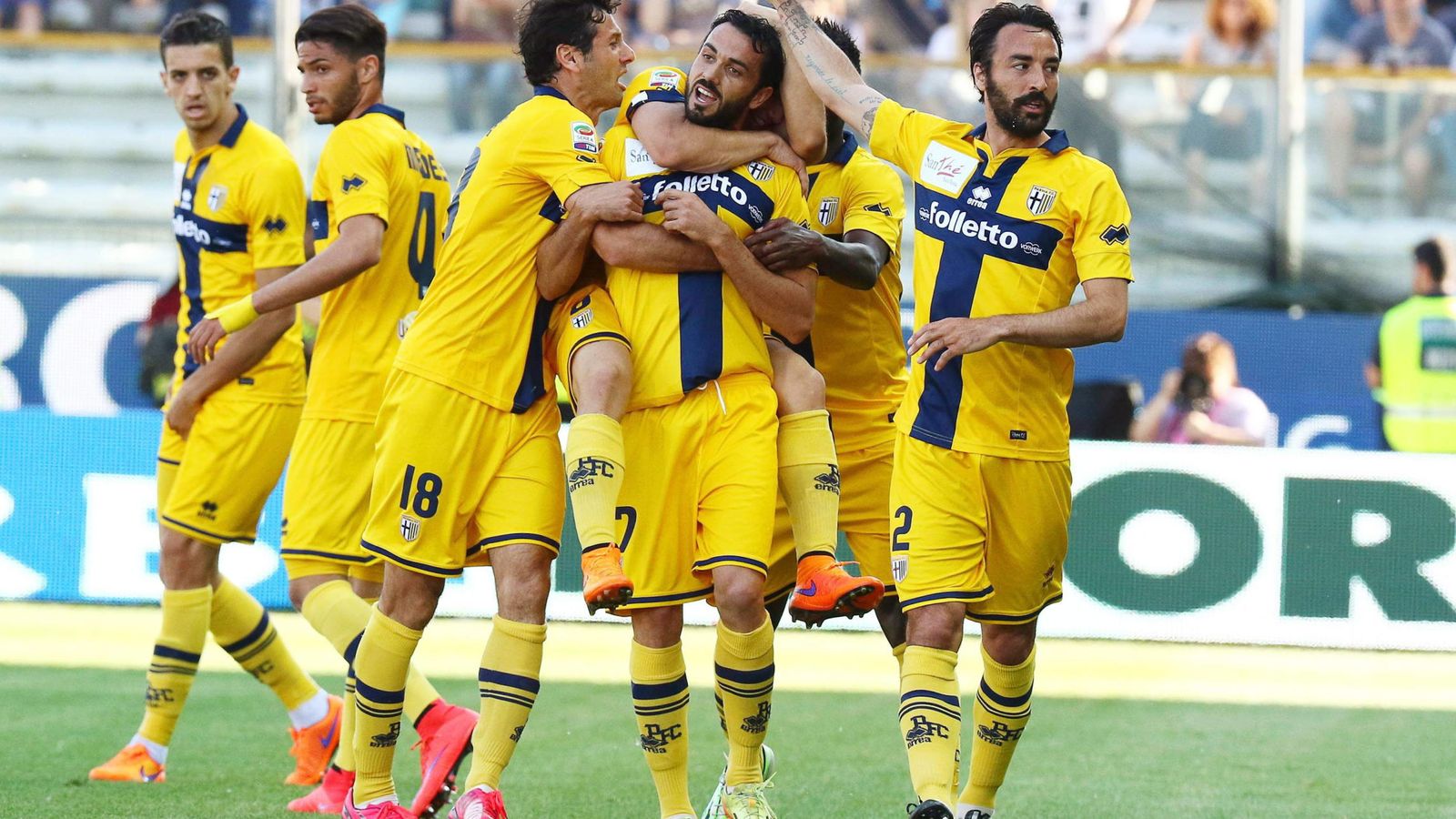 Foto: El Parma quedó último en la Serie A y descendió a Serie B (Efe)