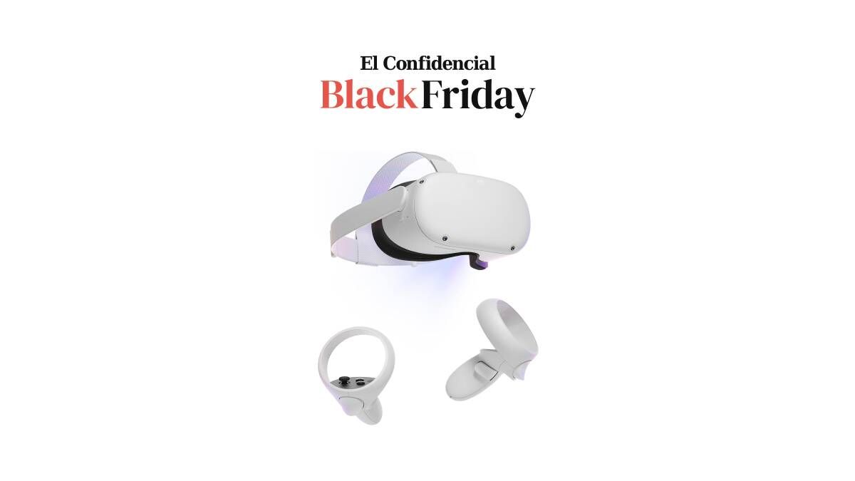 ¡Black Friday! Gafas de realidad virtual Meta Quest 2, 128 GB, ¡ahorra 150€!