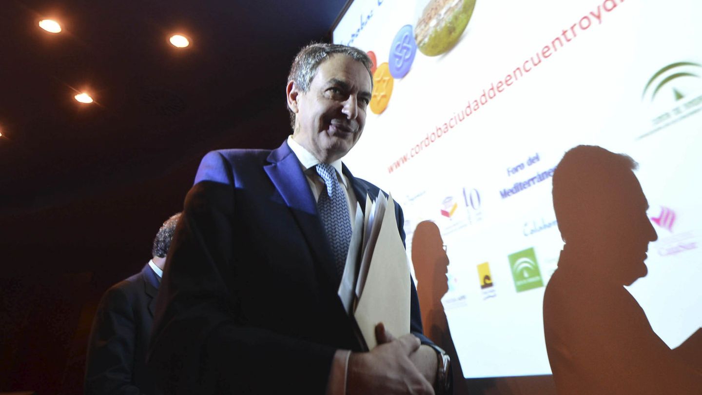 José Luis Rodríguez Zapatero, antes de la clausura de unas jornadas en Córdoba, el pasado 13 de abril. (EFE)
