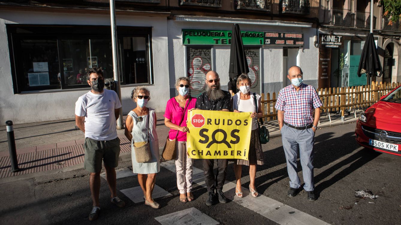 Foto: Vecinos de Chamberí denuncian los ruidos insoportables en la zona. (Isabel Blanco)