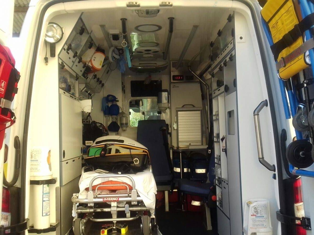 Foto: Imagen de archivo de una ambulancia (CICU) 