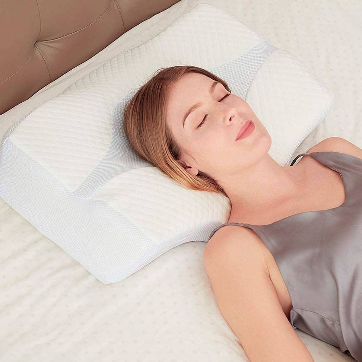 Las almohadas cervicales dormir una postura perfecta
