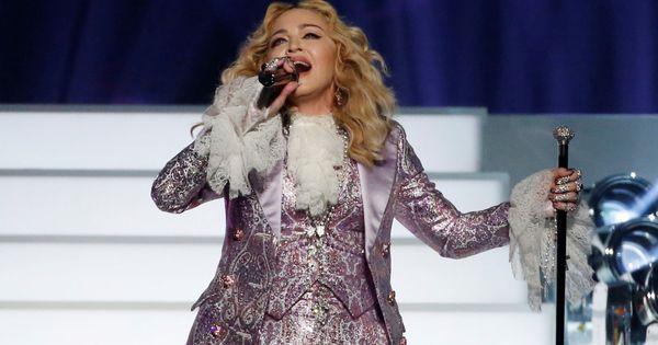 Foto: Madonna en concierto. (Reuters)