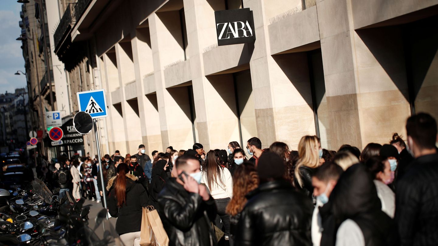 Zara en París. (Reuters)
