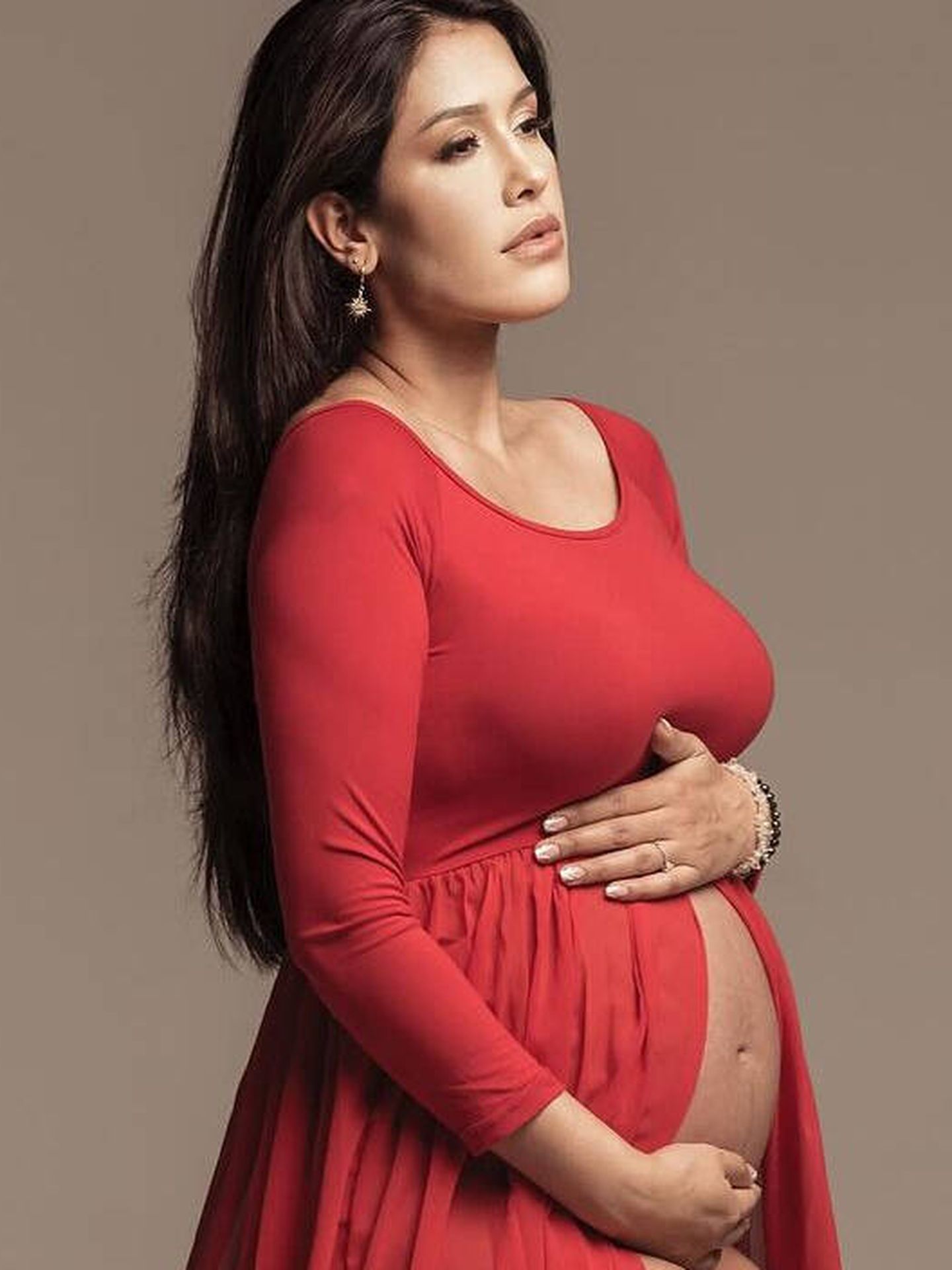Foto de archivo de Gabriela durante el embarazo. (Instagram)