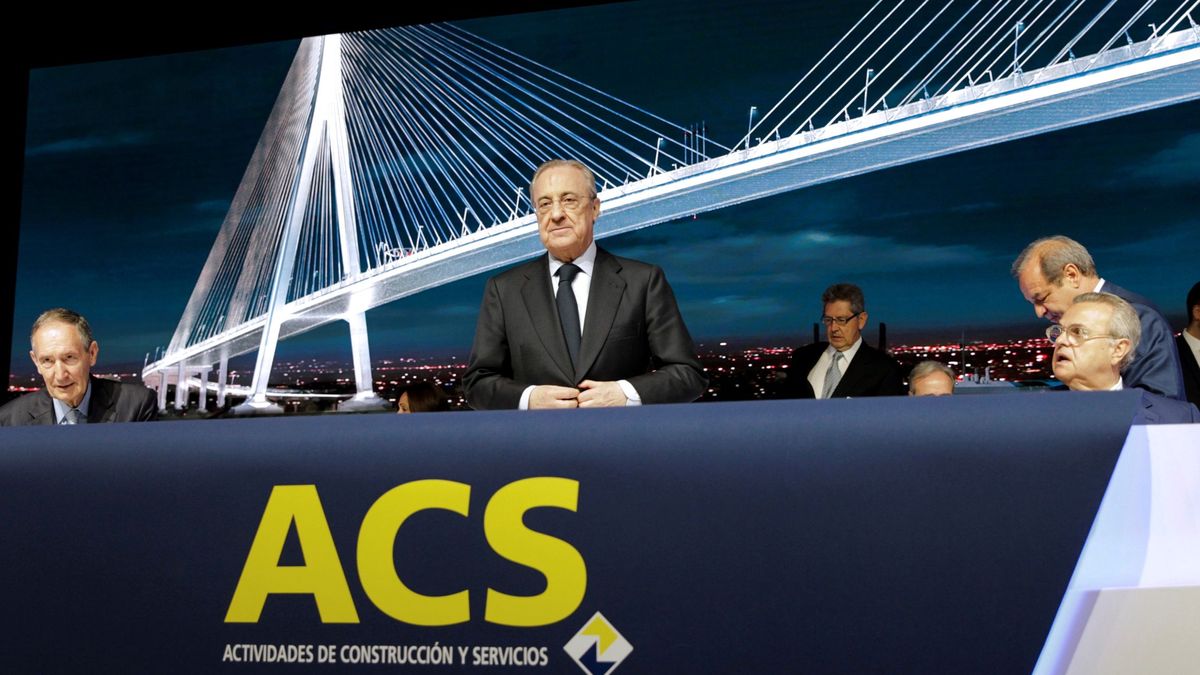 Florentino reúne al consejo de ACS para dar un gran dividendo pese al Covid-19