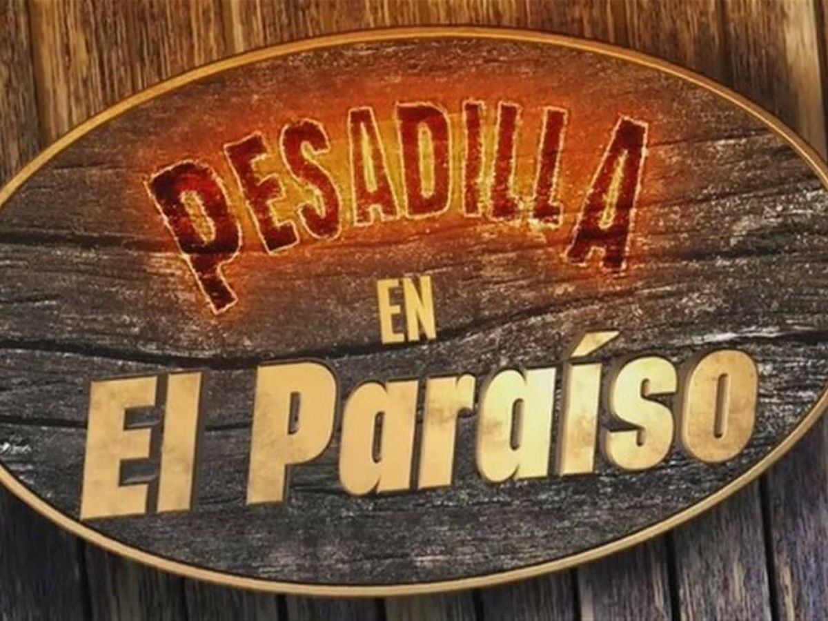 Foto: Logotipo de 'Pesadilla en El Paraíso'. (Mediaset)