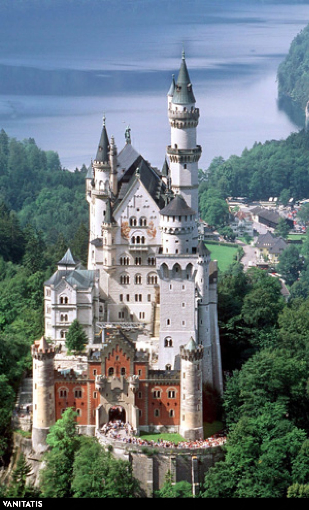 Un castillo de dragones y princesas
