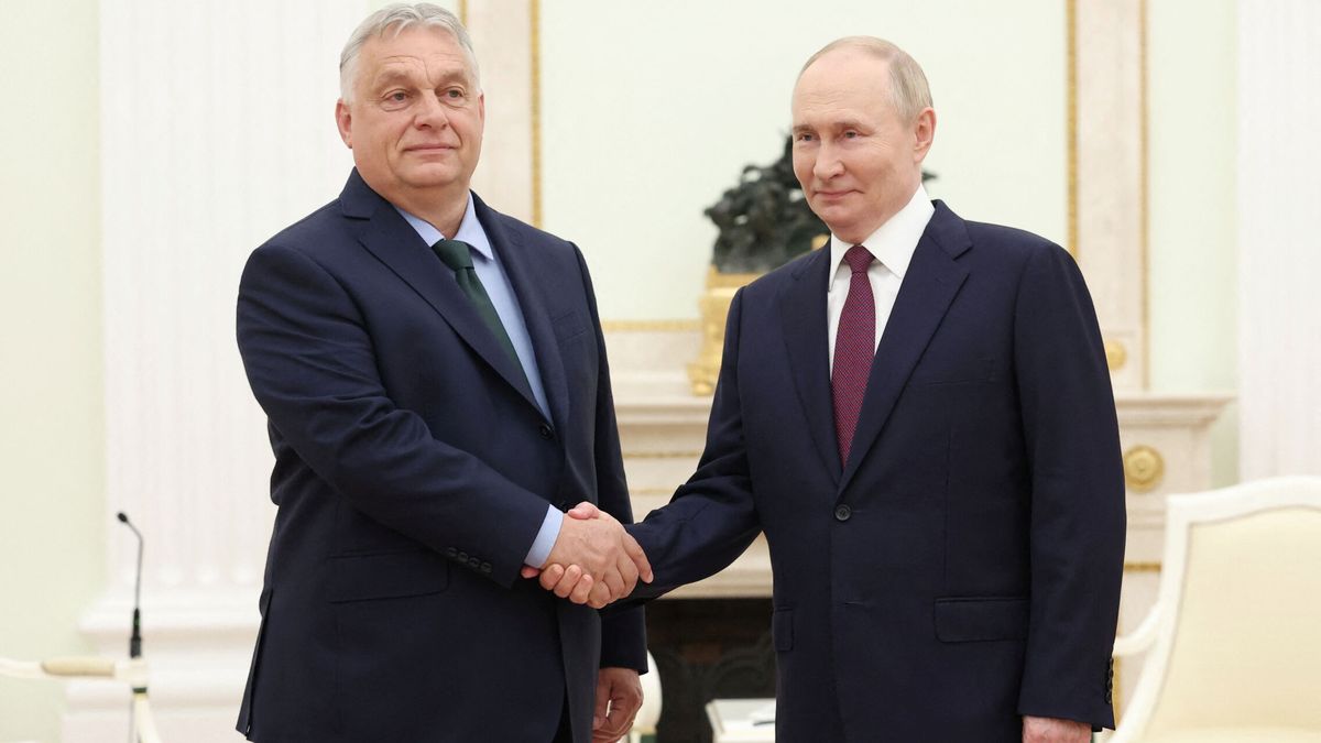 Orbán rompe una línea europea más con su visita a Putin en Moscú: "No representa la UE"