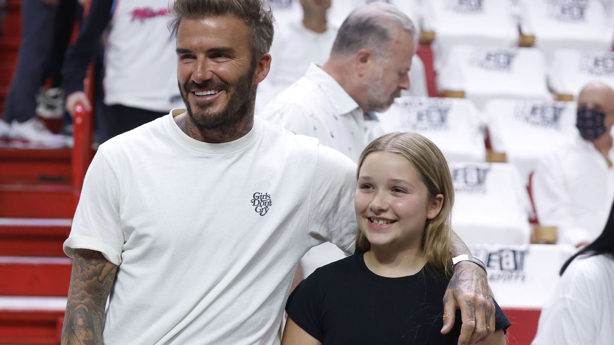David Beckham y su hija Harper Seven, en 7 fotos que muestran la preciosa conexión que tienen