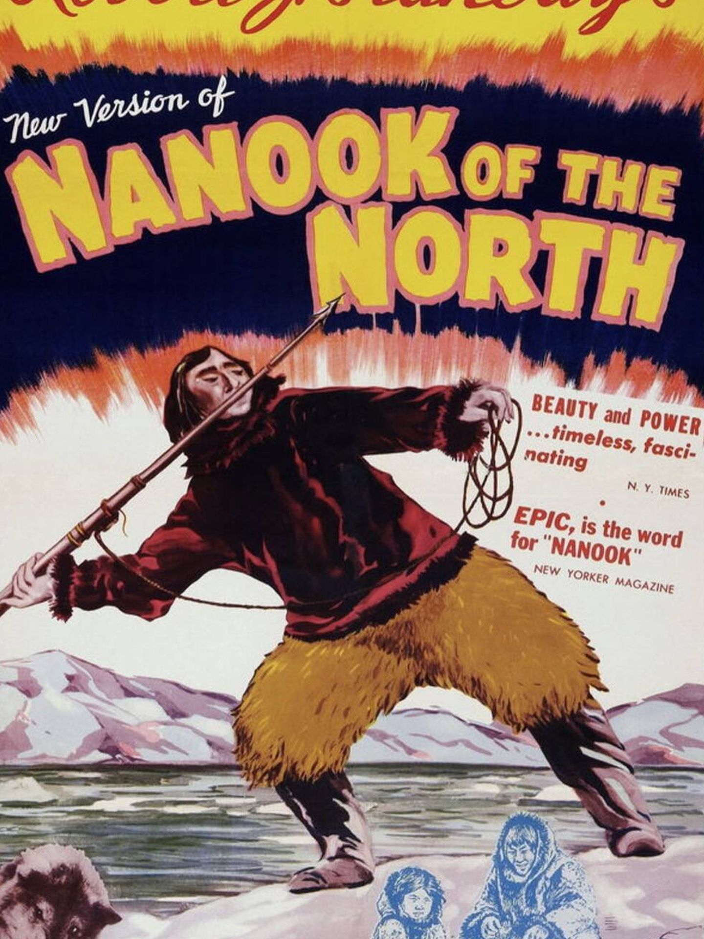 Cartel de 'Nanook del Norte'. (Cedida)