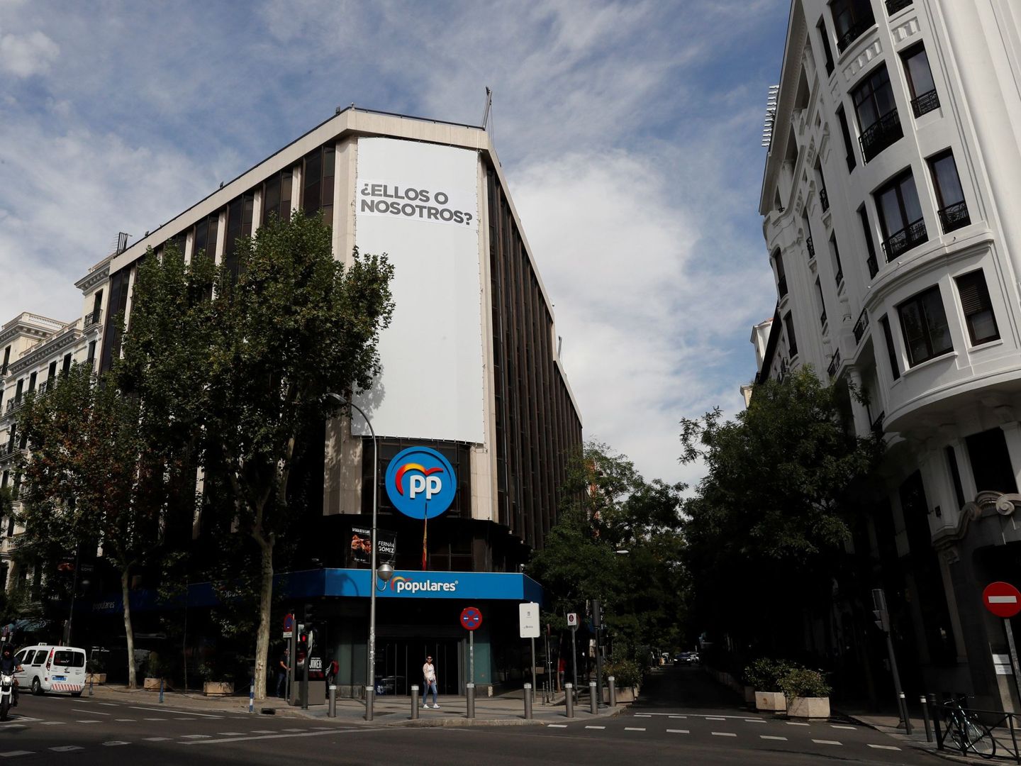 Sede del PP en la calle Génova de Madrid. (EFE)