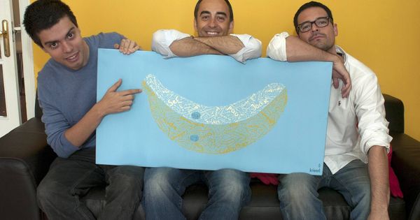 Foto: Los cofundadores de Bananity: Pau Garcia-Milà, Albert Martí y Sergio Galiano. (imagen: cedida por Albert Martí)