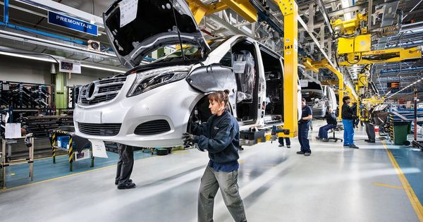 Foto: Fábrica de Mercedes en vitoria