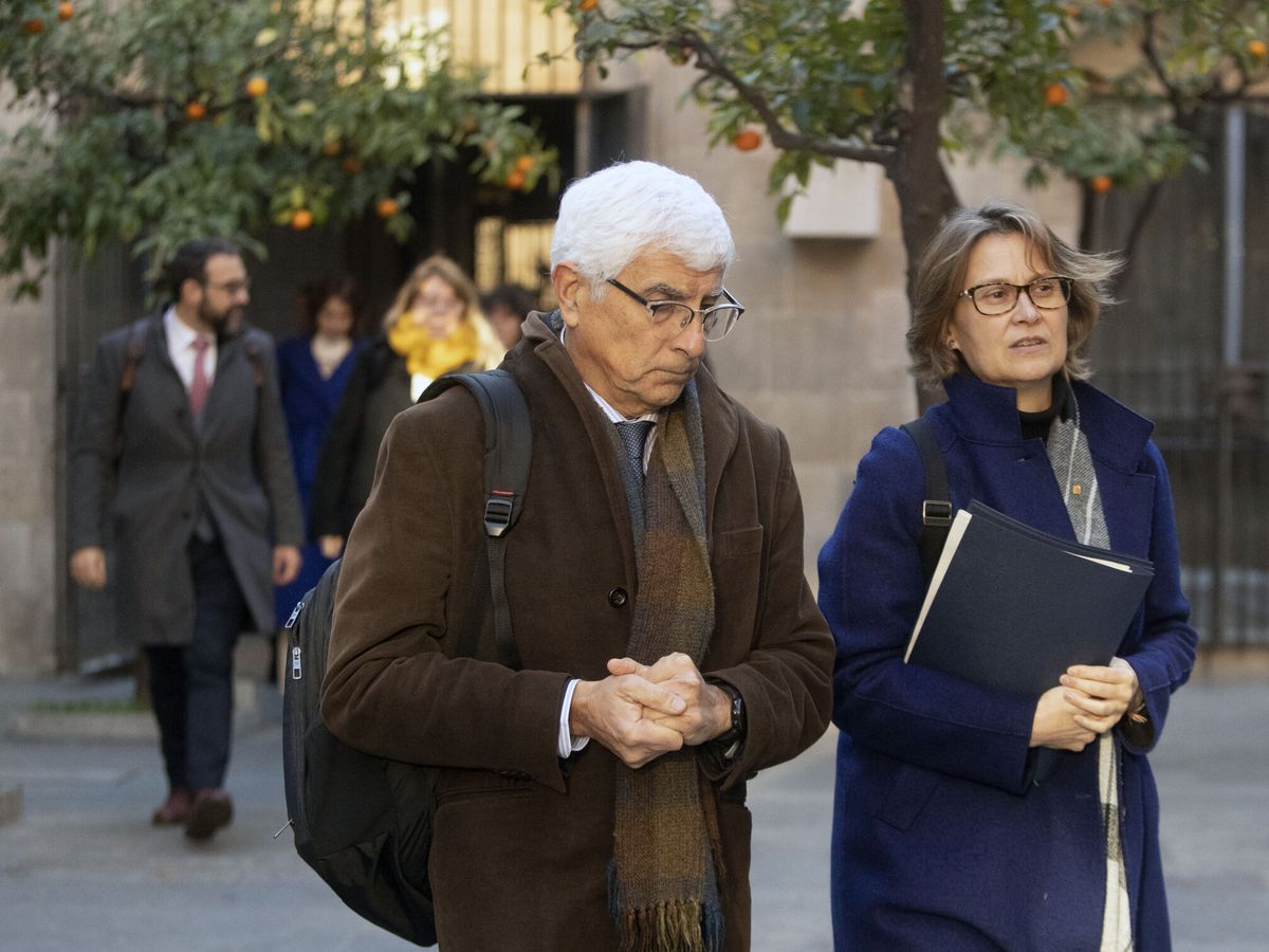 Foto: El 'conseller' de Salut, Manel Balcells, en el Palau de la Generalitat. (EFE)