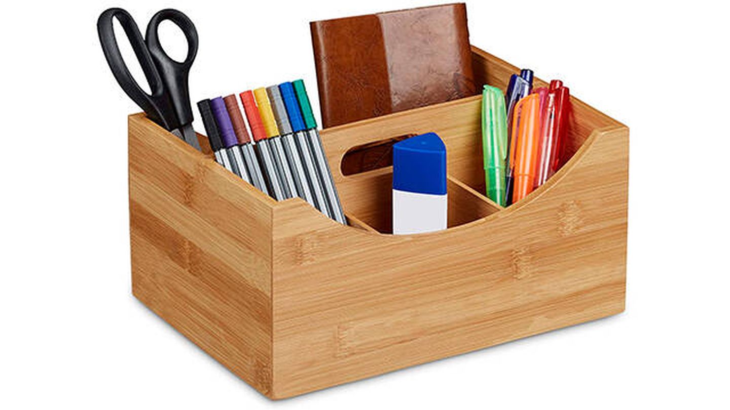 Las mejores ofertas en Organizadores de escritorio de madera