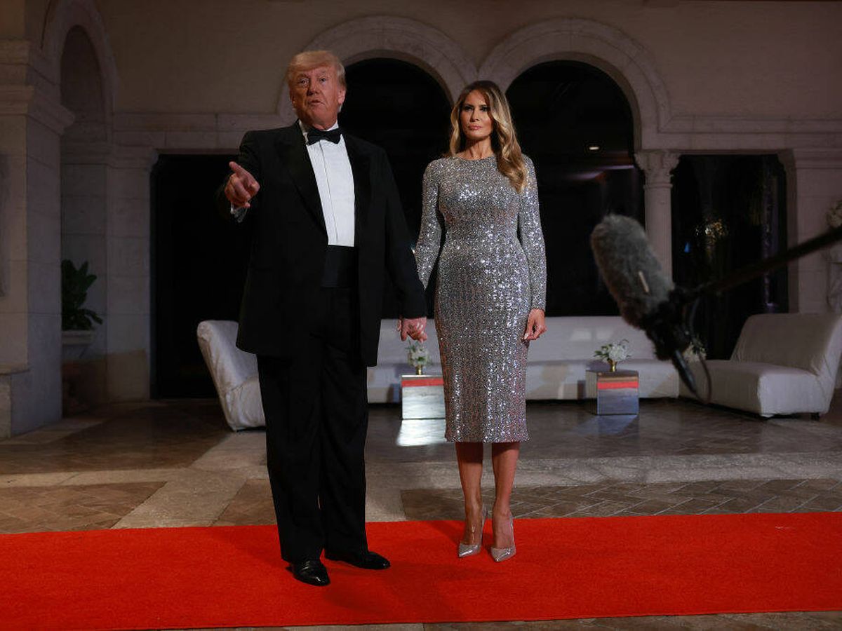 Foto: Donald y Melania Trump. (Getty/Joe Raedle)