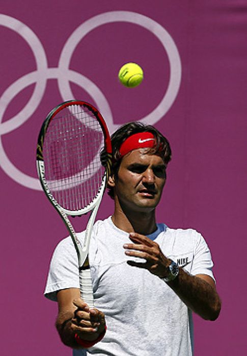 Foto: Federer cuenta con el mejor aliado posible en Londres: el césped de la Centre Court