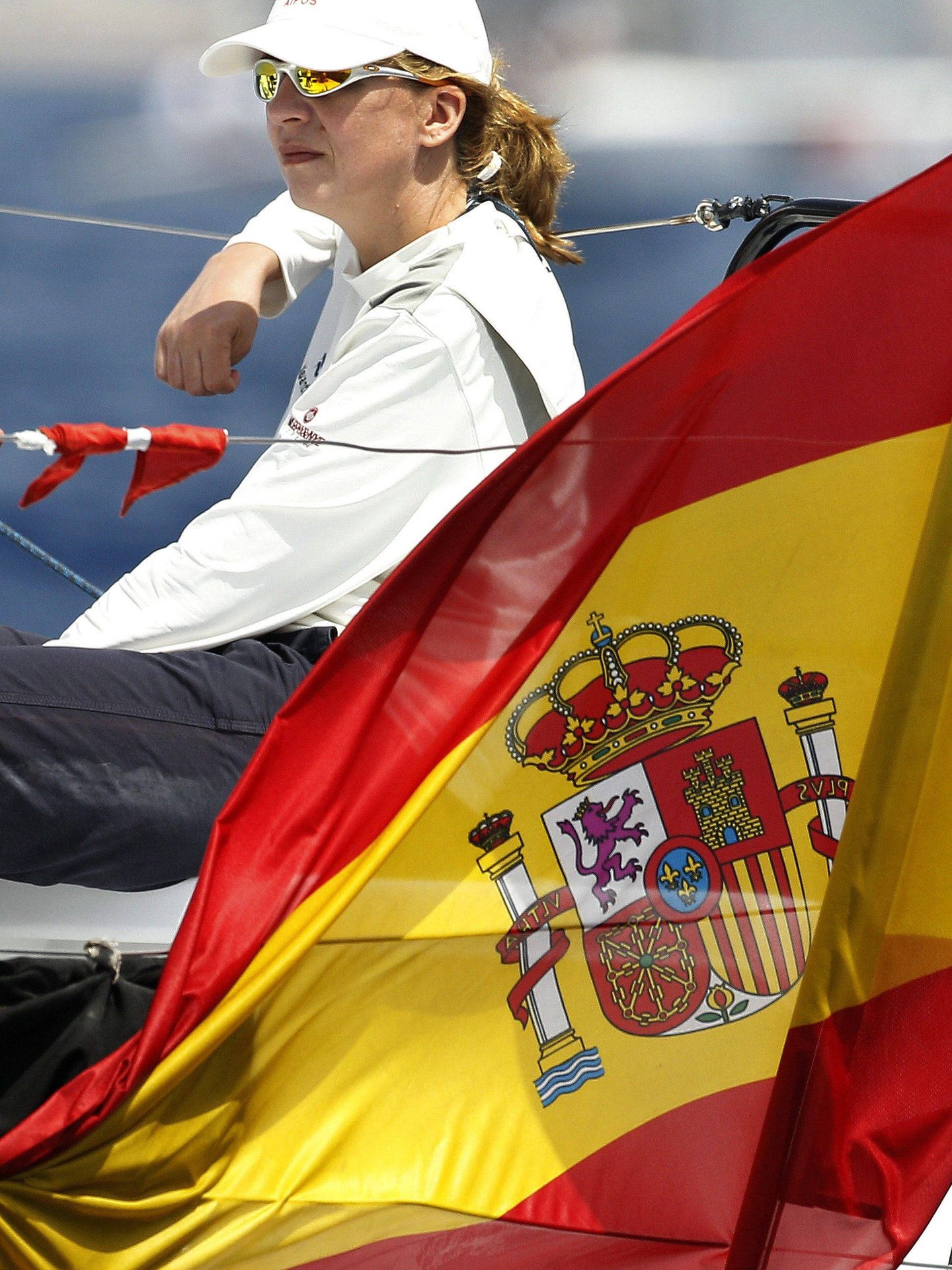 La infanta Cristina, en la Copa de Rey en 2011. (EFE)