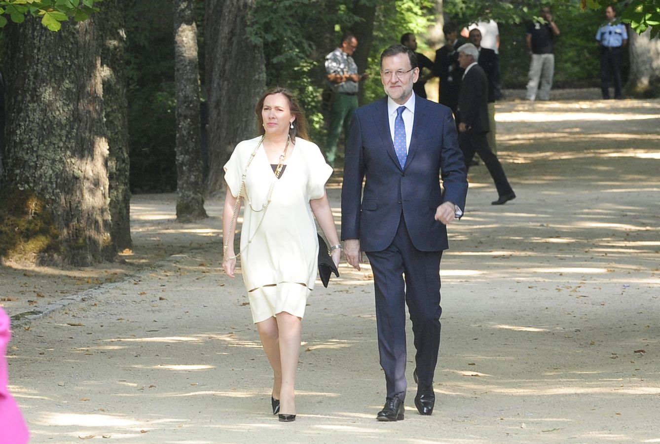 Elvira Fernández y Mariano Rajoy, en una imagen de archivo (Gtres)