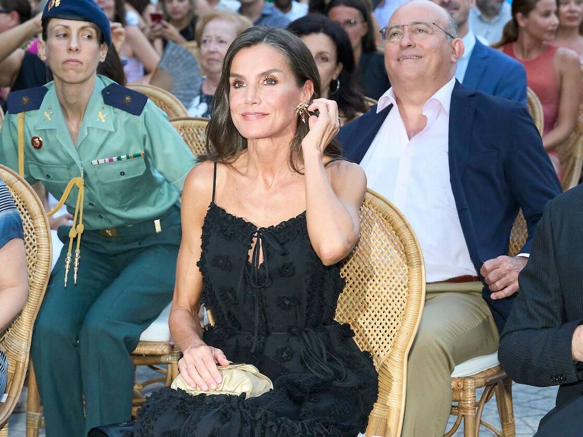 Foto: La reina Letizia, este domingo en Mallorca. (Limited Pictures)