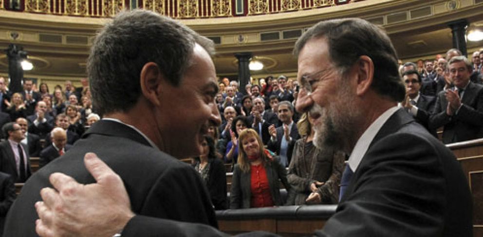 Foto: Zapatero sobre la 'pillada' a Rajoy: "Tuve que haberle advertido de las zonas de alto riesgo"