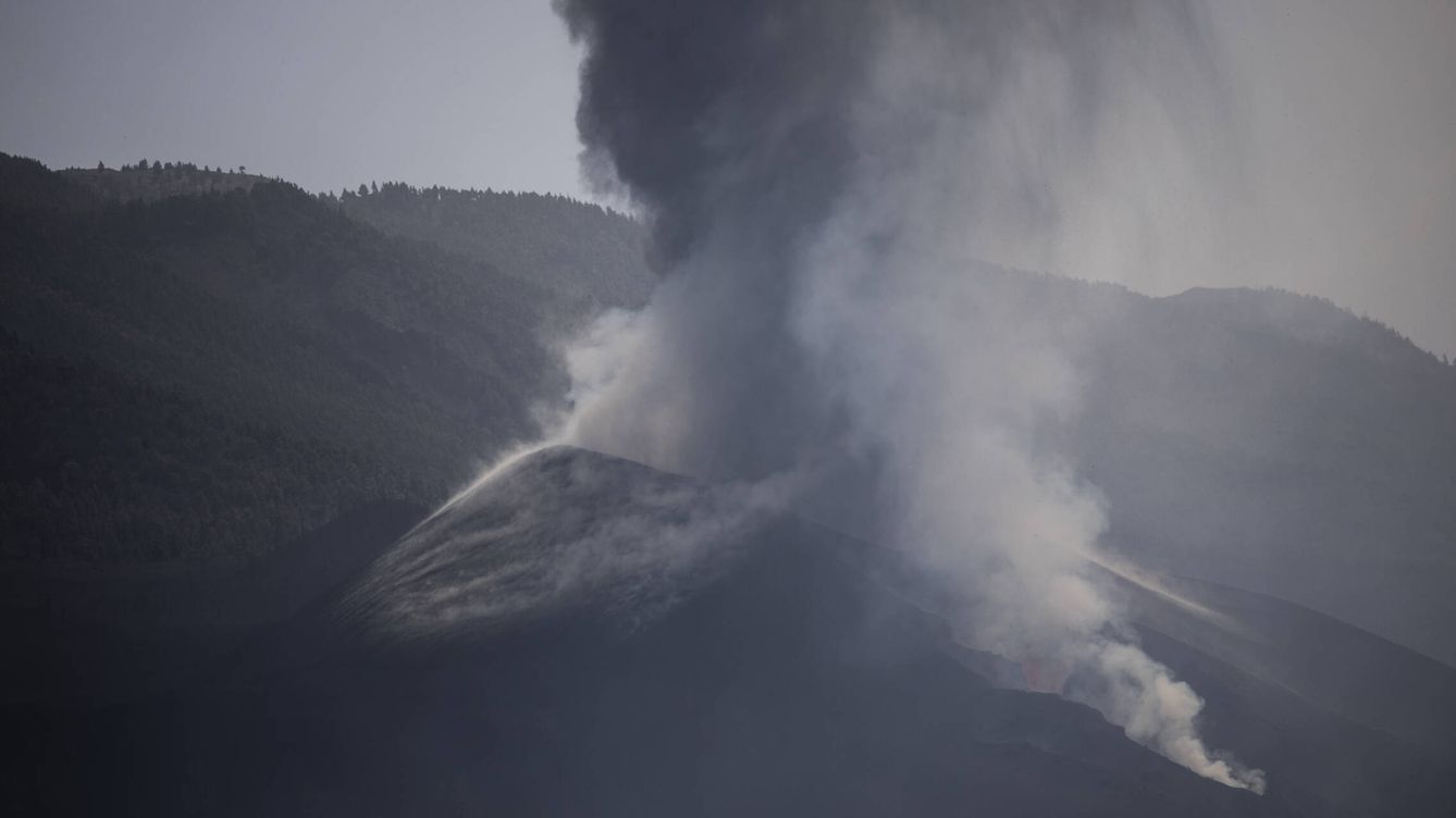 Foto: Erupción del volcán de Cumbre Vieja, en La Palma. (Alejandro Martínez Vélez)