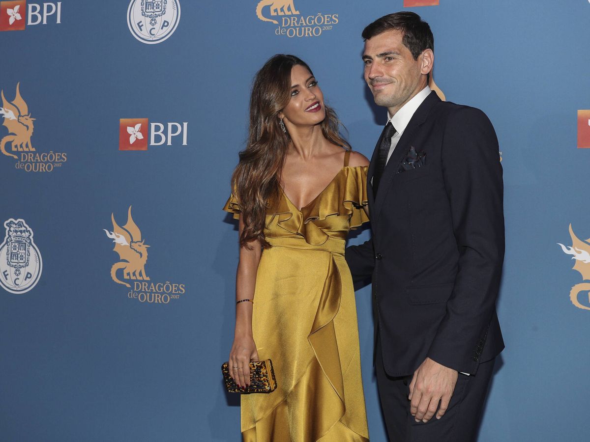 Foto: Sara Carbonero e Iker Casillas, en Oporto en 2017. (Getty)