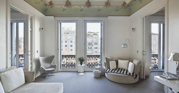Foto: Uno de los apartamentos de lujo que se alquila en el Palauet (Barcelona) cedida por la propiedad.