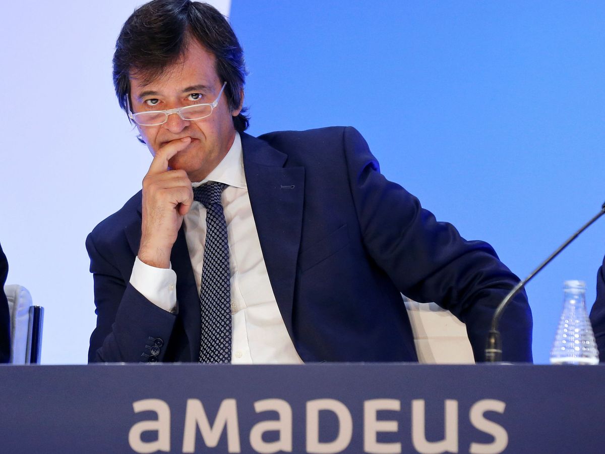 Foto: Luis Maroto, CEO de Amadeus. (Reuters/Andrea Comas)