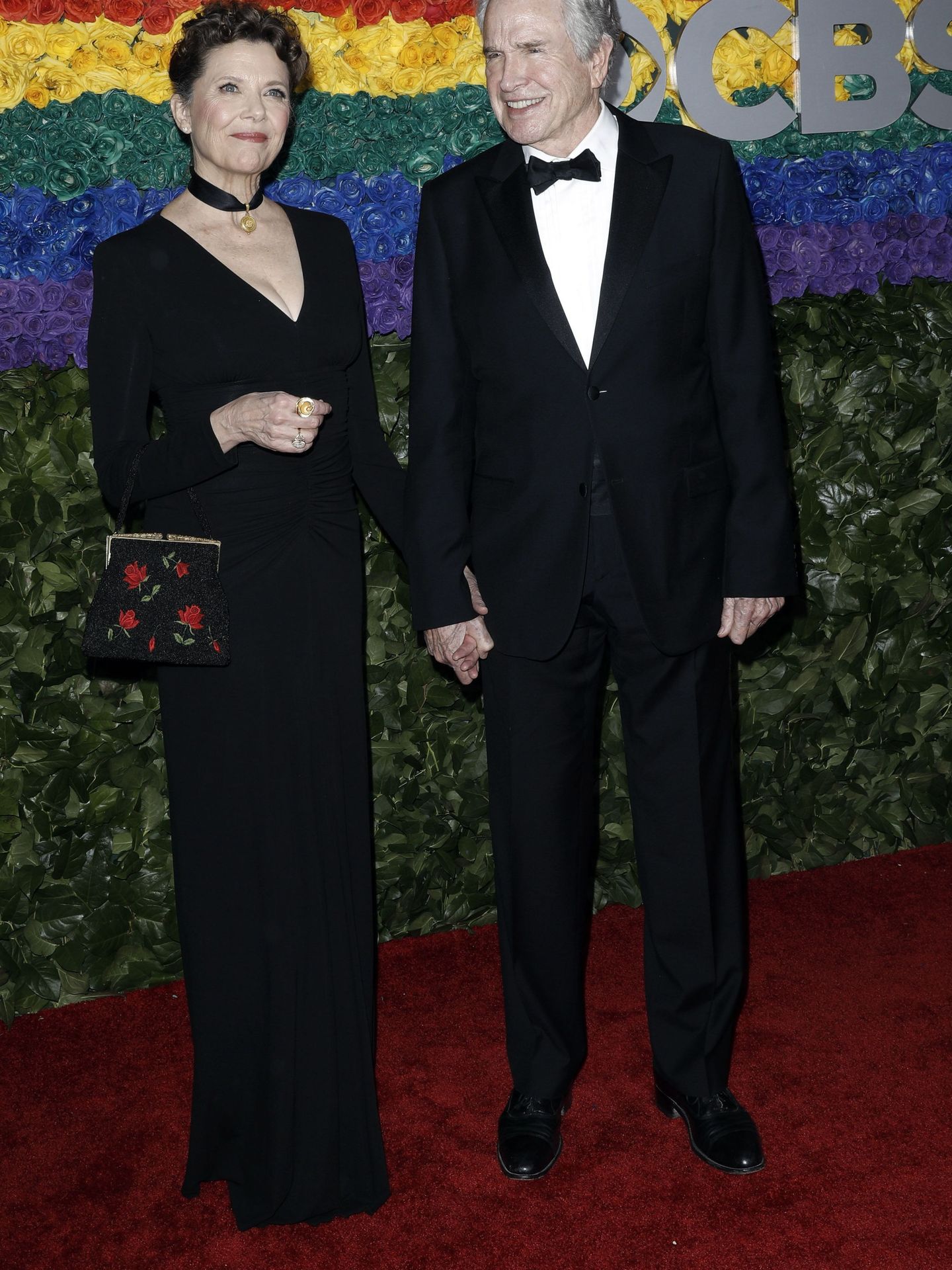 Warren Beatty, con su mujer, Annette Bening. (Reuters)