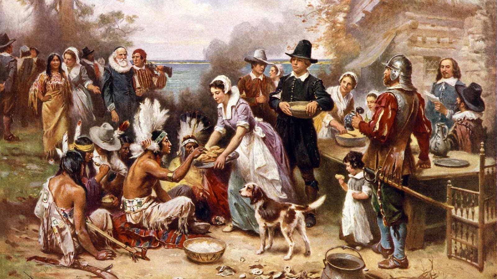 Foto: Británicos y estadounidenses se las han ingeniado para fingir que la colonización de América no fue una matanza. 